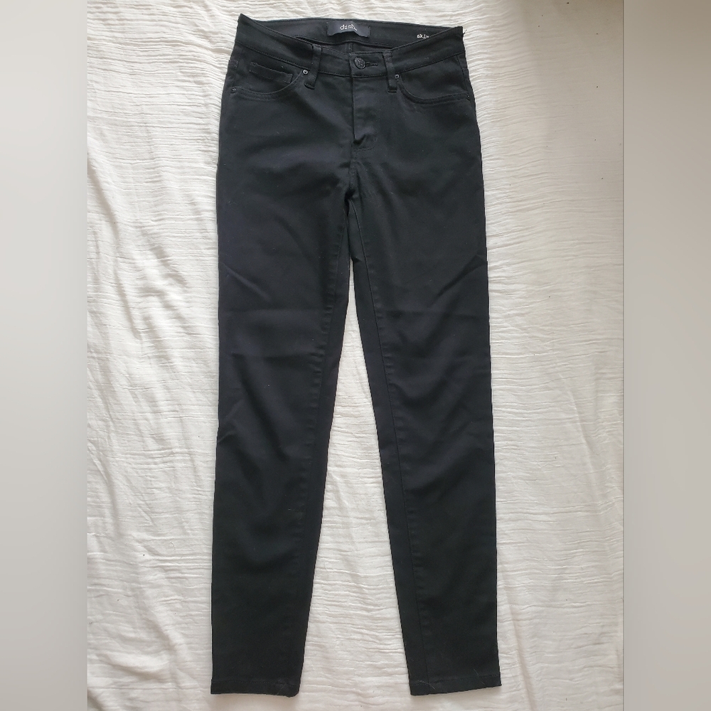 Dish Classic Black Skinny Jeans for Women Size 25x28